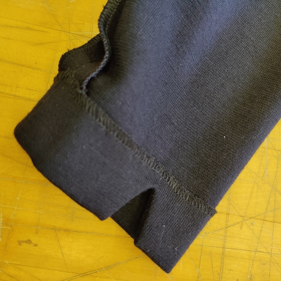 Louis Féraud Wool Ponte dress with silk lining in navy blue, Size 8 - Picture 9 of 13